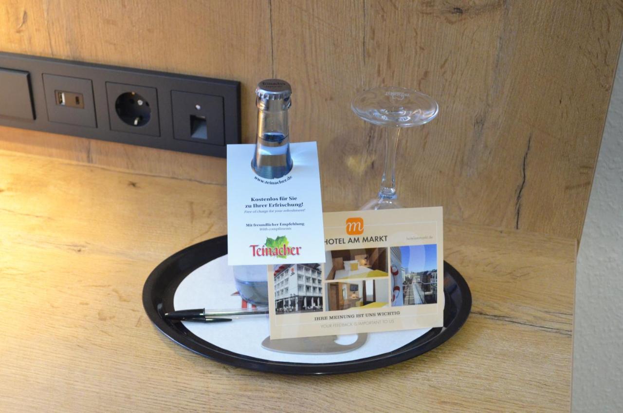 Hotel Am Markt Karlsruhe Esterno foto