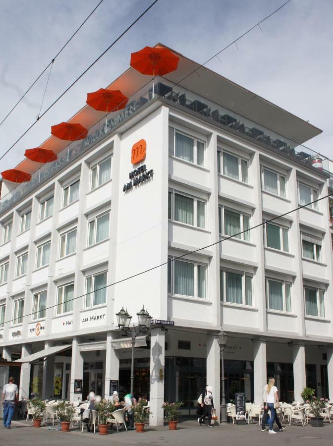 Hotel Am Markt Karlsruhe Esterno foto